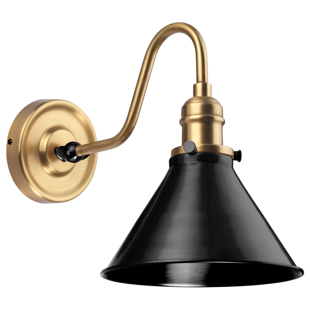 Provence 1 Light Sconce in Matte Black